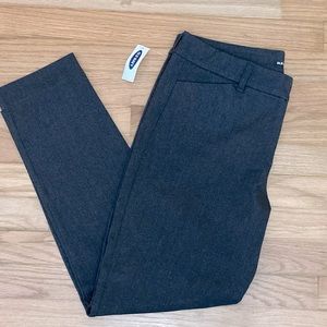 Old Navy Pixie Skinny Ankle Dress Pants Gray NWT